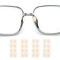 Uxcell 4 Pairs Glasses Nose Pads Foam Eyeglass Nose Pads Oval, 1.5mm, Skin Color