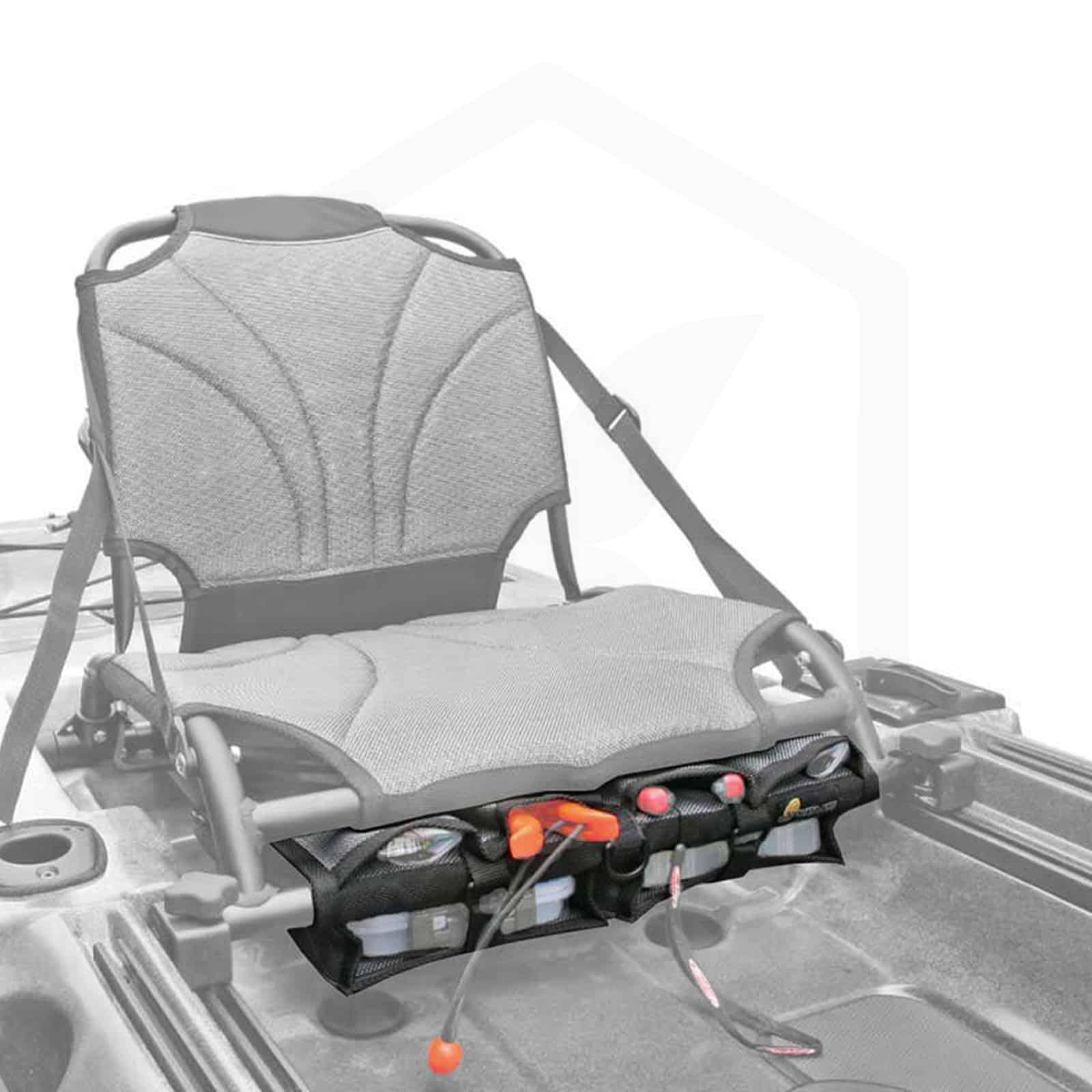 Axioma Black Nylon Mesh Storage Sleeve Pocket Kayak Canoe Tackle Box Organizers Gear Accessory Pouch for Kayak Fishing Boat Beer Tool Kit