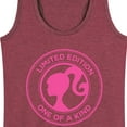 thumbnail image 3 of Barbie - Limited Edition One Of A Kind - Women's Racerback Tank Top, 3 of 5