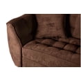 thumbnail image 4 of Sofá 3 Plazas Makora Velvet Chocolate Modelo Neroli, 4 of 7