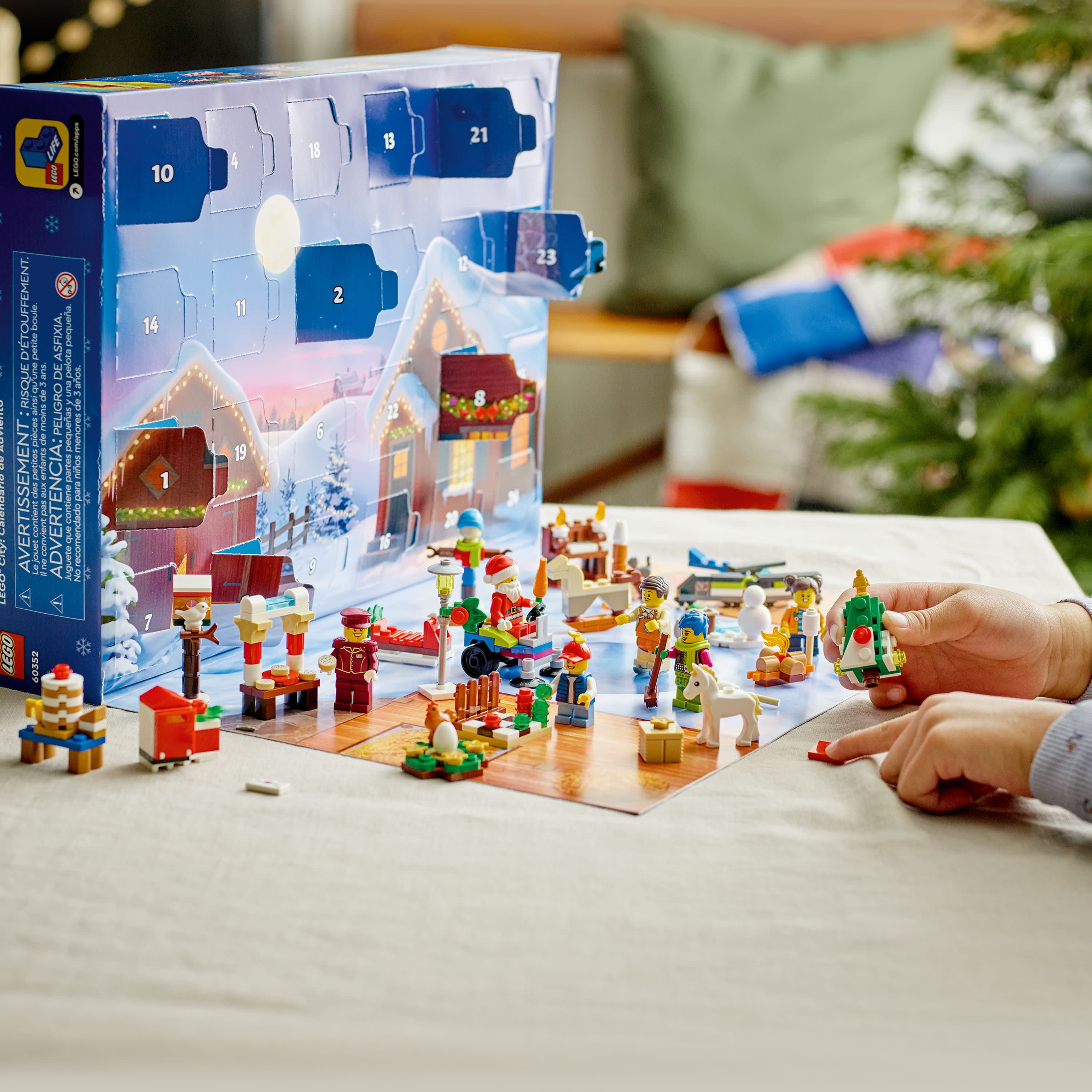 LEGO City 2022 Advent Calendar 60352 Building Toy Set 287 Pieces