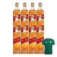 thumbnail image 1 of 12 Whisky Johnnie Walker Blend Red Label 700 ml + Jersey Verde, 1 of 3