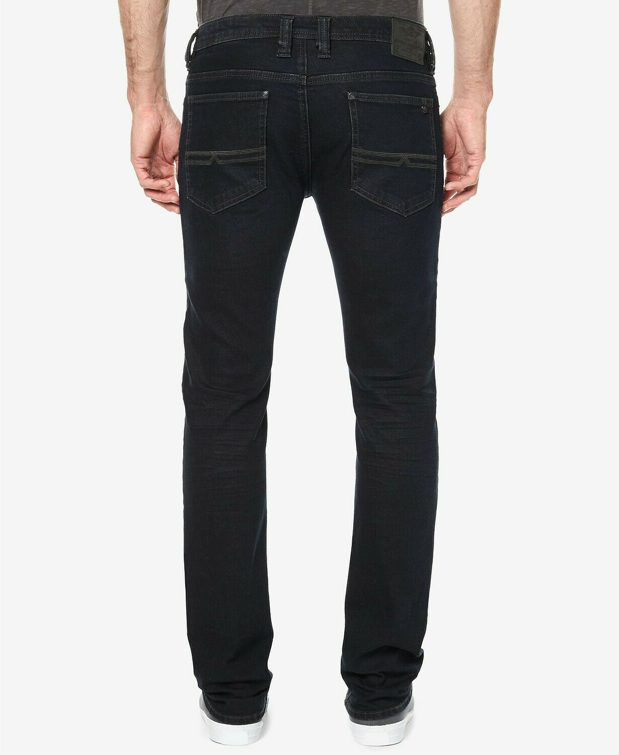 Buffalo David Bitton Men's Evan-X Slim Straight Fit Stretch Jeans