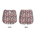 thumbnail image 3 of Logiee cute pink axolotl Print Women 2 in 1 Running Shorts,High Waisted Athletic Shorts,Gym Workout Shorts with Liner Pockets-Medium, 3 of 7