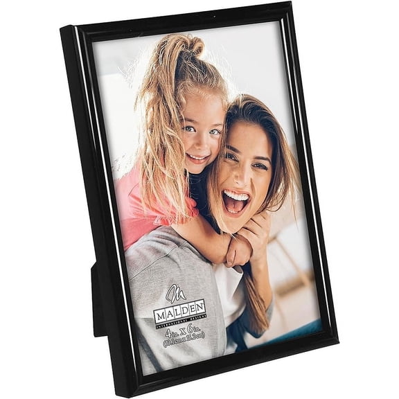 METRO Matte-black acrylic 4x6 frame - 4x6