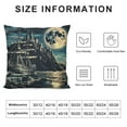 thumbnail image 5 of Creowell Kids Nautical Throw Pillow Covers Soft Pirate Pattern Pillow Cases Cushion Covers Ocean Themed Decorative Throw Pillowcases Blue Black Cushion Cases White, 5 of 5