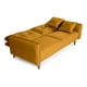 thumbnail image 4 of Sofá Cama De Lino Mostaza Modelo Brokman, 4 of 8
