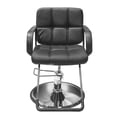 thumbnail image 2 of Silla para Peluquería TOPLIVING Ajustable y Giratoria Vinipiel Negro, 2 of 9