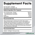 thumbnail image 5 of Omega-3 1000mg & Lutein 20mg & Zeaxanthin 2.5 mg, 90 softgels, 3-Month Supply, 5 of 5