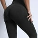 thumbnail image 2 of Leggings de entrenamiento para mujer Nikou cintura alta control de abdomen color negro M, 2 of 5