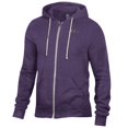 thumbnail image 2 of Men's Alternative Apparel Heathered Purple Niagara University Purple Eagles Rocky Full-Zip Hoodie, 2 of 3