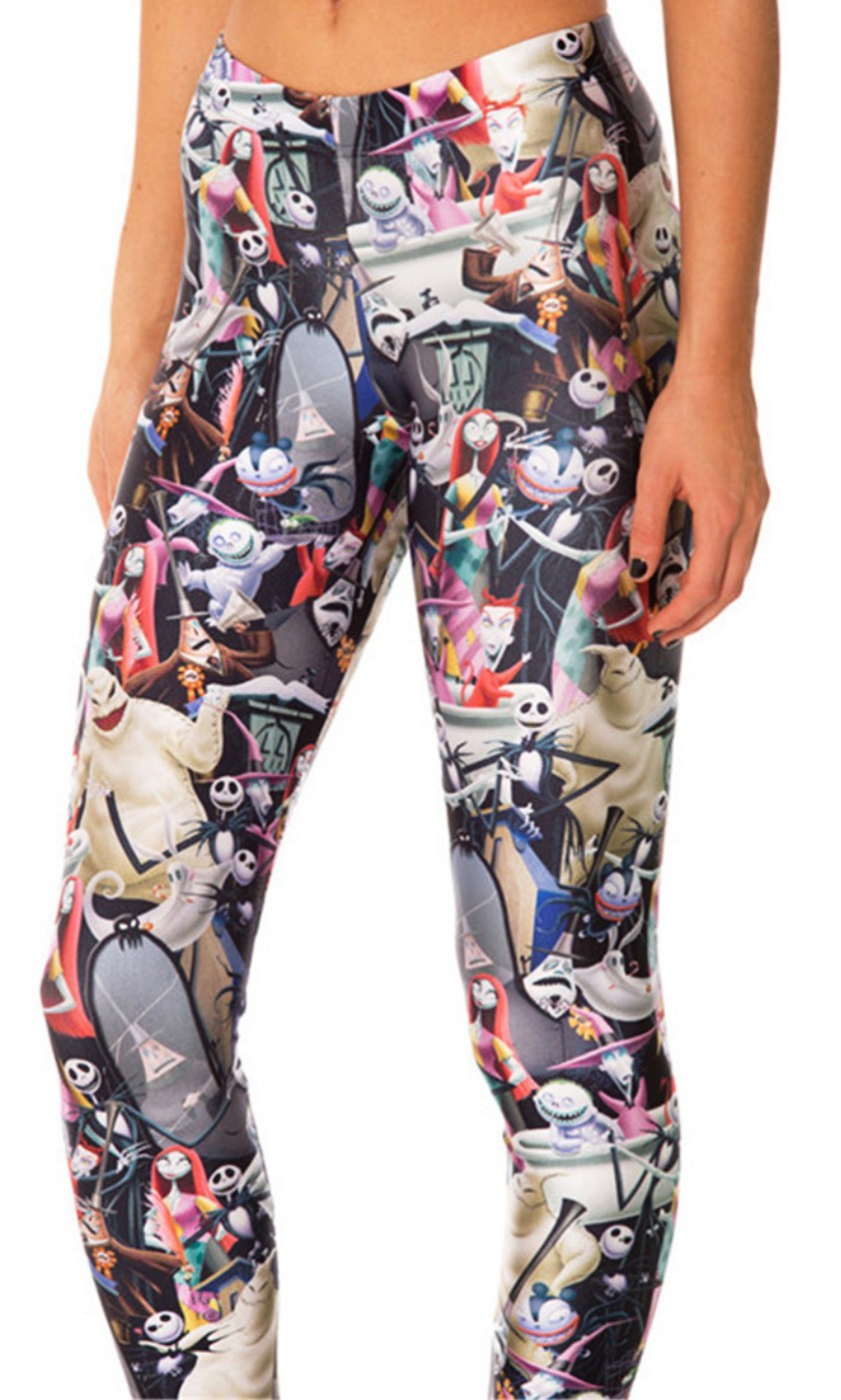 Nightmare before christmas leggings walmart Clearance