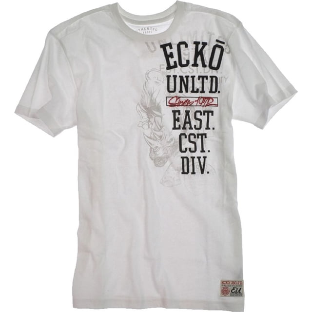 Ecko Unltd. Camiseta gráfica Vert Rhino Better para hombre, blanca, XXX-Large