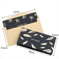 thumbnail image 3 of 1PC Business Thank You Card New Year Greeting Card Valentine's Day Card Black, 3 of 3