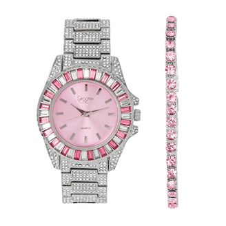Simone Chic Fully Iced Out Diamond Watch for Women display picture 3