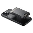 thumbnail image 4 of ELEHOLD Case for iPhone 15 Plus,2 in 1 Detachable Magnetic Leather Wallet Case with Card Holder Kickstand,Black, 4 of 6