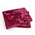 thumbnail image 5 of Home Soft Things Crushed Velvet 2 Piece Throw Pillow Cover Set - Garnet - 14" x 26", 5 of 7
