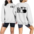 thumbnail image 3 of Jsaierl Women's Halloween Sweatshirts Spooky Print Pullovers Fall Loose Fit Round Neck Long Sleeve Sweater Tops Halloween Costumes, Sizes S-2XL, 3 of 7