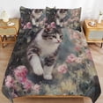 thumbnail image 1 of Monet painting Daily Sleeping Comfort Smooth Surface Zipper Secure Fit Duvet Cover Sets for Home Use, 1 of 5