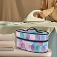 thumbnail image 2 of HELLHERO Protective Case Ironing Machine Storage Bag Mermaid Scale Art Handle Lightweight Lightweight Travel Iron Organizer, Case Only, 2 of 6
