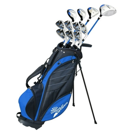 - Palm Springs Golf VISA V2 MENS GRAPHITE/STEEL Club Set & Stand Bag