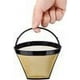 thumbnail image 3 of Pack de 2 filtros de café, filtros de café permanentes reutilizables con malla de acero inoxidable para café, té, 3 of 6
