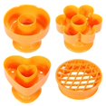 thumbnail image 1 of 4 Pcs Circle Silicone Mold Donuts Baking Molds Flower Donuts Molds Baking Trays Oven Baking Dishes Oven Doughnut Cutter, 1 of 3