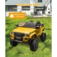 thumbnail image 5 of EastVita 24V Ride on Car for Kids, 2 Seater Ride on Car Truck, Licensed Toyota Electric Car with Parent Remote Control, 4.4MPH, 4x550W Motors, 5 of 7