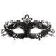 thumbnail image 1 of Máscara de mascarada, decoraciones de carnaval, máscaras venecianas para mujeres (negras), 1 of 4