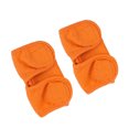 thumbnail image 4 of EeaseMX 1 par de fundas protectoras para patas de mascotas, banda para artritis, protector de rodillas cálido (naranja, talla S), 4 of 7