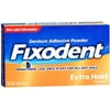 Fixodent Denture Adhesive Powder Extra Hold 1.60 oz (Pack of 3)