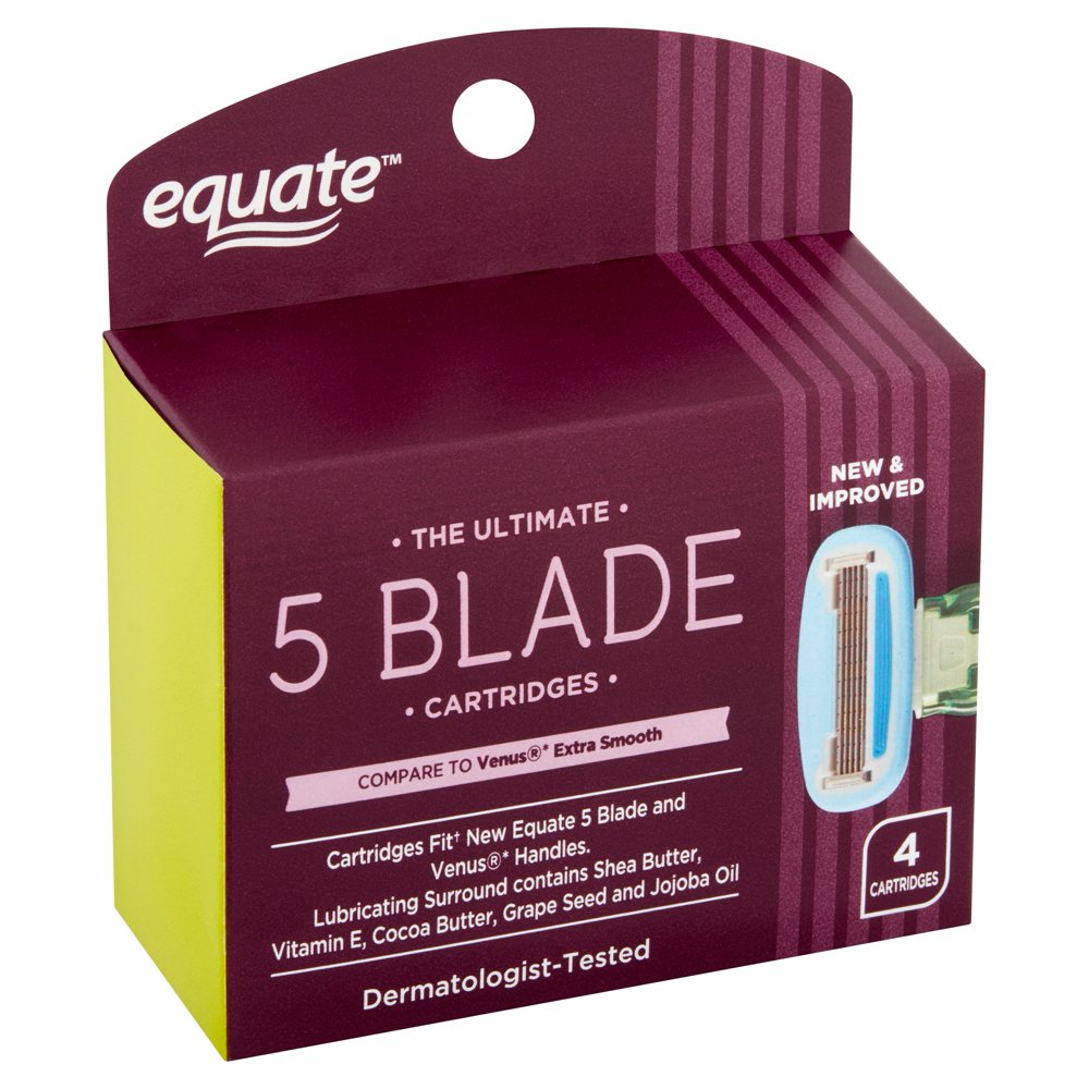Equate The Ultimate 5 Blade Cartridges, 4 count