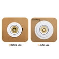 thumbnail image 5 of Uxcell 2.2" ID 3.2" OD Lighting Fixture for Recessed Can Downlights Light Trim Ring, 5 of 6