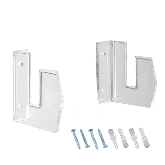 Eigraketly 1 Juego de soporte para monopatín, estante deslizante estable de Material Premium, durabilidad, instalación práctica, superficie Ropa Deportiva, Zapatos