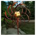 thumbnail image 4 of Injueey Decoración de luces giratorias en LED con luz de viento de molino de viento con energía solar Jardín y Patio Injueey HA061654-00, 4 of 6