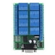 thumbnail image 4 of Relé Bling Bling 12V 8 canales DB9 RS DR para casa inteligente, 4 of 9
