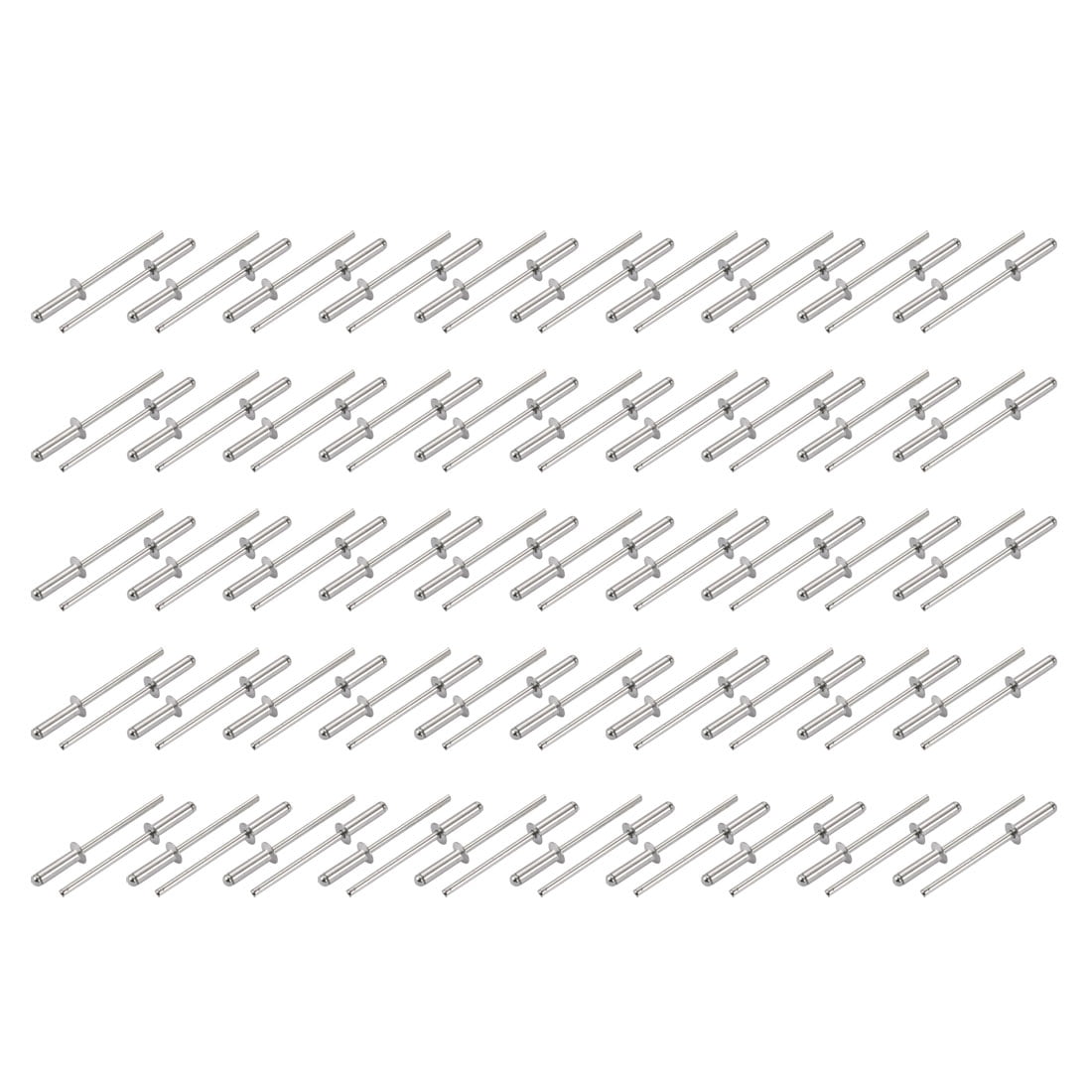 BCP474 3//16 Diameter x 1//4 Grip 1000 Qty Aluminum Blind Rivets Bulk #6-4