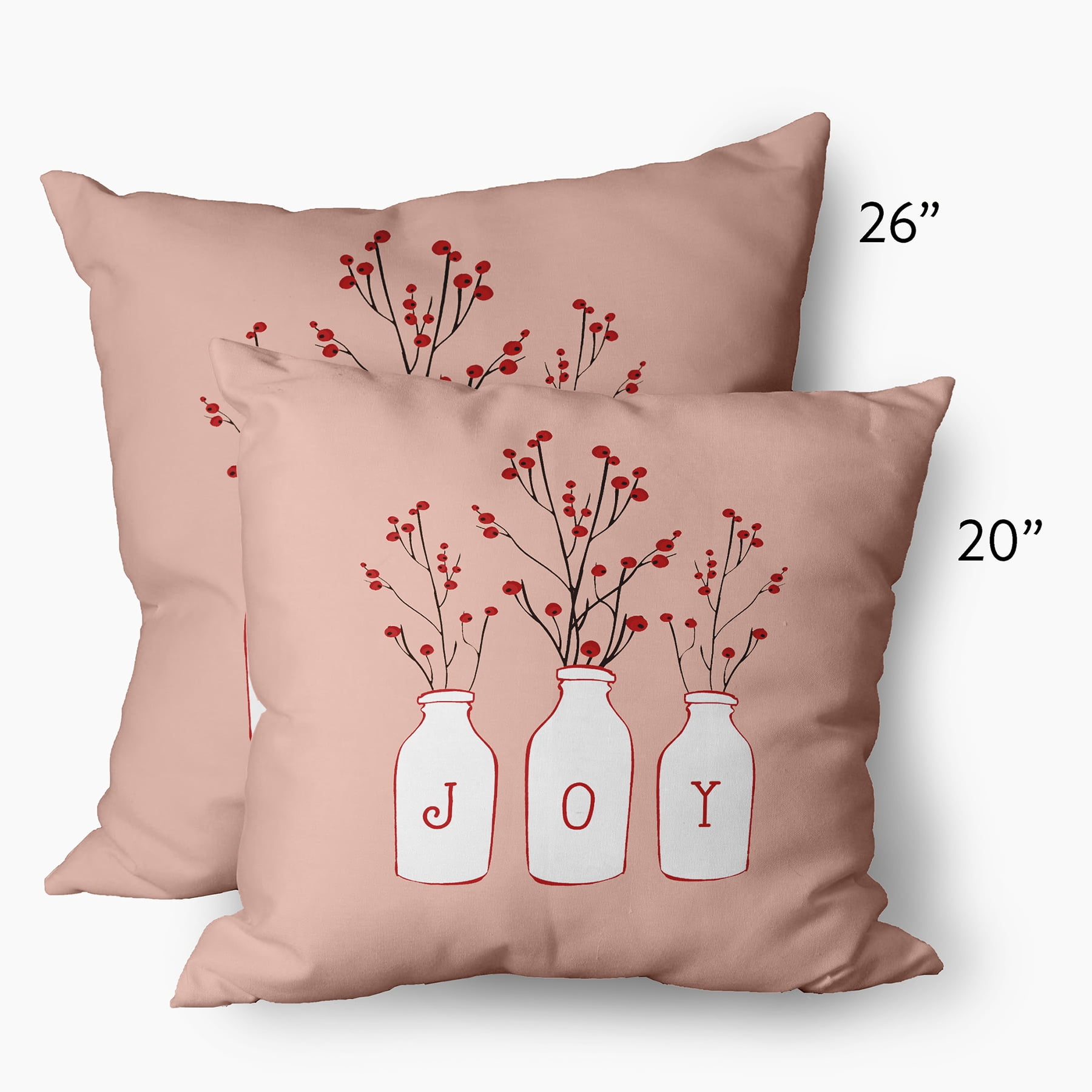 Simply Daisy 14" x 20" Joy Decorative Throw Pillow