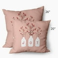 thumbnail image 2 of Simply Daisy 14" x 20" Joy Outdoor Throw Pillow, 2 of 2