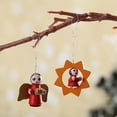 thumbnail image 3 of 24 Piezas De Adornos Navideños De Madera Decoraciones Hechas A Mano Para Árboles De Navidad, 3 of 5