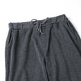 thumbnail image 3 of Honganda Men Sports Set, Solid Color Hoodie Zip Tops, Long Loose Pants Suit, 3 of 6