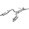 MagnaFlow 12-13 Mustang V8 5.0L Boss 302 Street Series Dual Split Rear Exit Cat Back Perf Exhaust