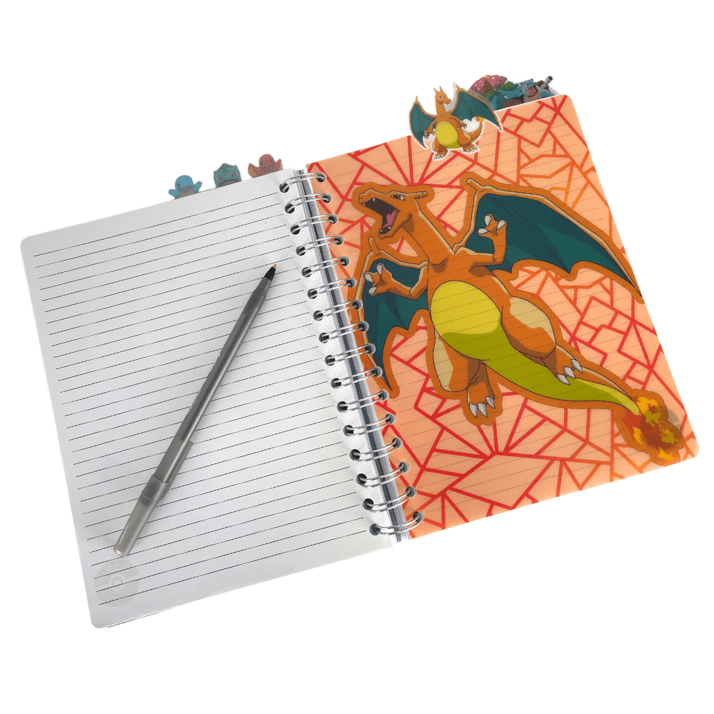 Notebook, diary Pokemon - Starters