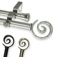thumbnail image 2 of InStyleDesign  Radial Adjustable Double Curtain Rod, 2 of 4