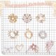 thumbnail image 5 of 10 estilos de broches para mujer: broches de perlas, broches de solapa, broches elegantes de aleación con diamantes de imitación, flores y corazones., 5 of 5