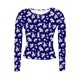 thumbnail image 5 of Xuyuer Long Sleeve Thermal Shirt for Women Light Tops Spring Summer 2025 Crew Neck Casual Non Positioning Printing Slim Tight Fitting Basic T-Shirts, 5 of 6