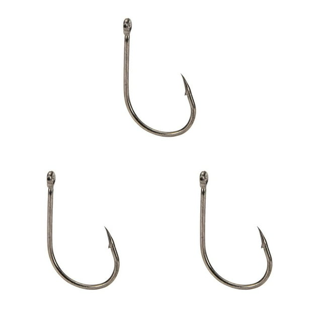 Eigraketly 100 piezas anzuelos de pesca anzuelo profesional para en exteriores 7 #, 100 piezas Type1 NO1 Eigraketly CBP441650