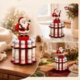 thumbnail image 5 of Wooden Santa Christmas Money Holder, Christmas Cash Gift Holder for Rolled Bills, Holiday Tabletop Decoration and Christmas Gift Giving, 5 of 7