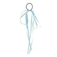 thumbnail image 4 of Unique Bargains 1 Pc Grace Solid Bow Long Ribbon Hair Elastic Band Blue, 4 of 5