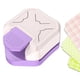 thumbnail image 1 of 3-en-1 Perforadora Redondeadora,Cortador de Esquinas 3 en 1 para Hacer Tarjetas, para Hacer Tarjetas, Laminado, Cartulina（Purple）, 1 of 5
